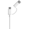 MI 2-in-1 USB CABLE (Micro usb to Type C) 30cm | xiaomi tunisie