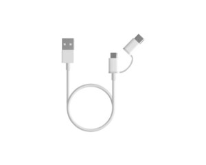Câble USB Mi 2-en-1 (Micro USB vers Type C) 100cm